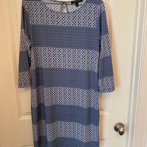 Banana Republic blue shift dress